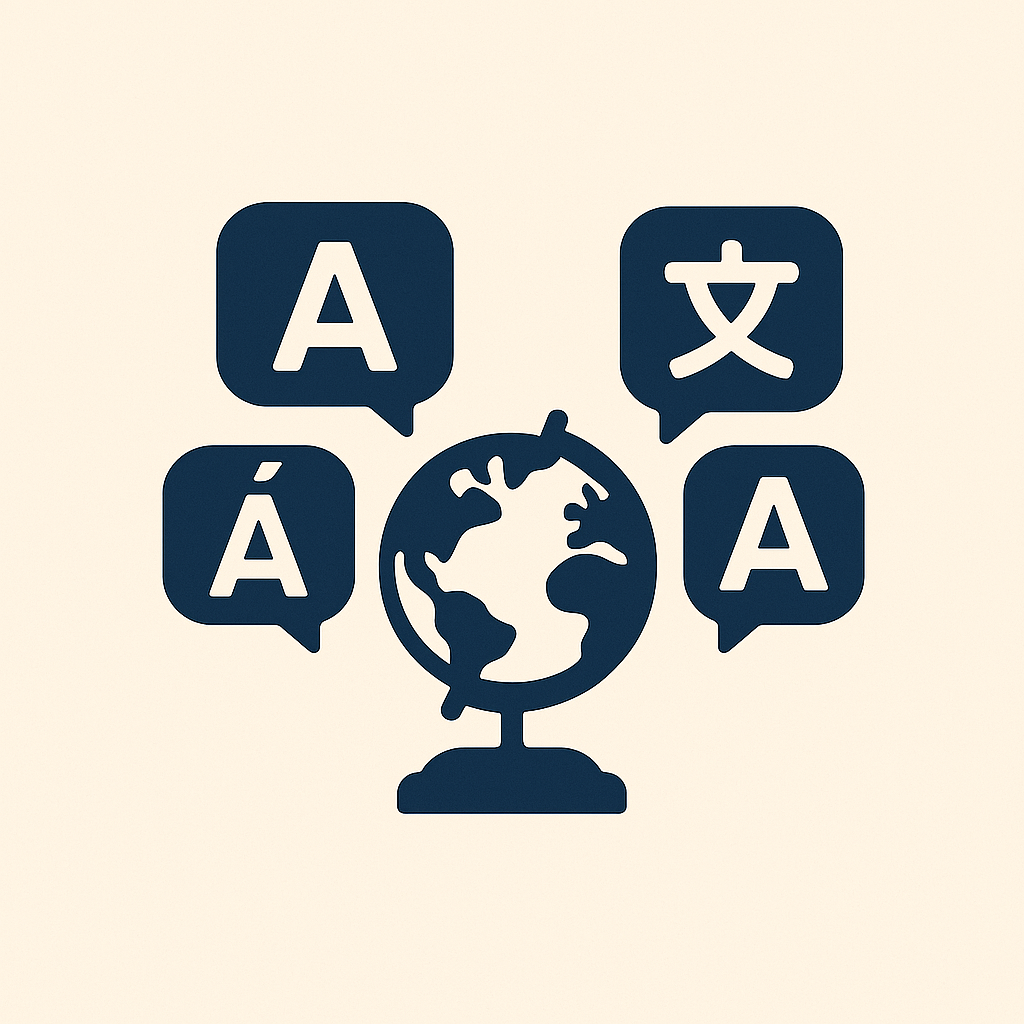 Multi-Language Support Icon